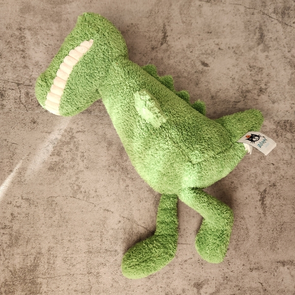 Jellycat large toothy crocodile retired 2017 rare kidcore stuffed animal gift - Picture 2 of 11